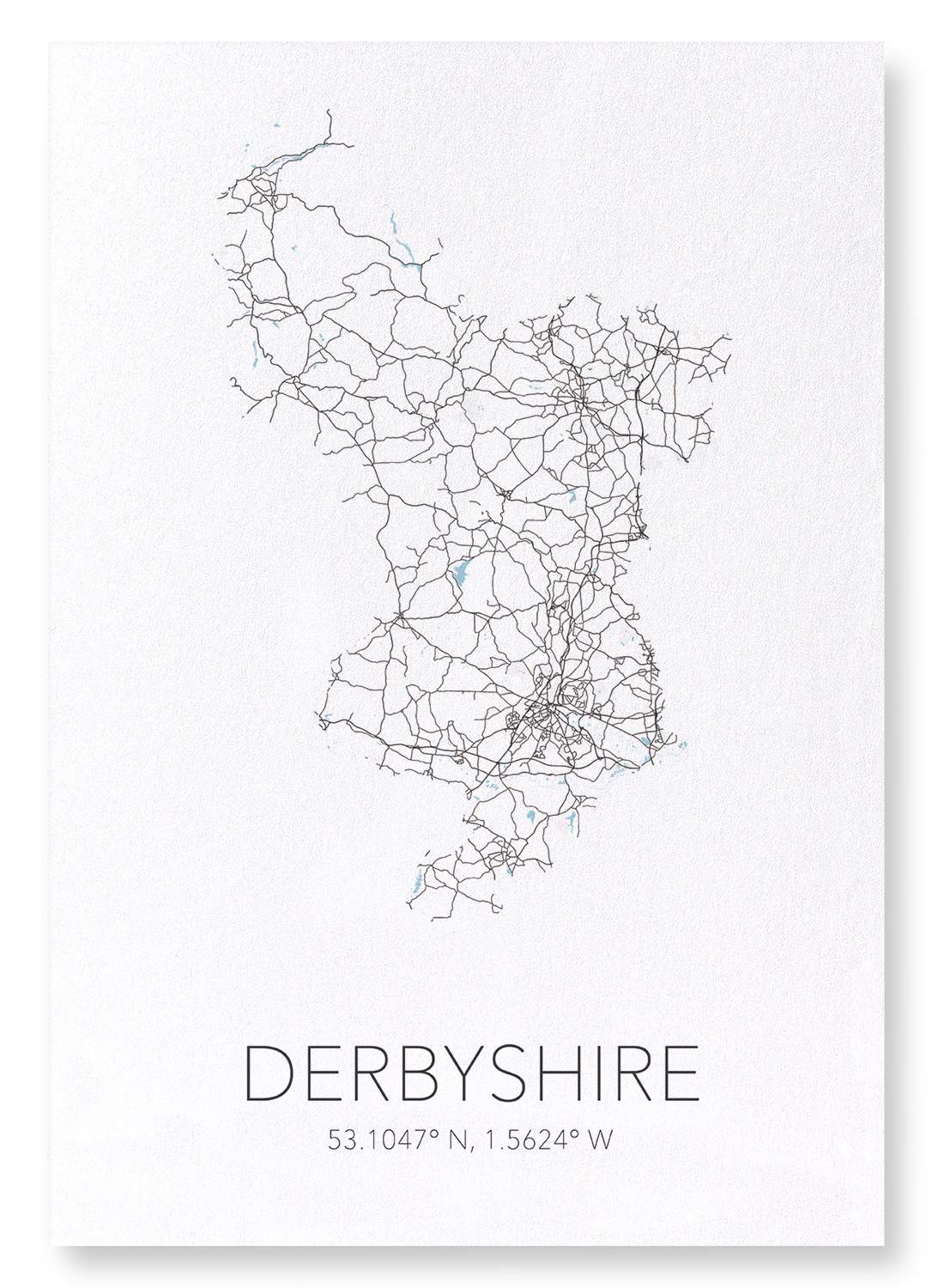 DERBYSHIRE CUTOUT