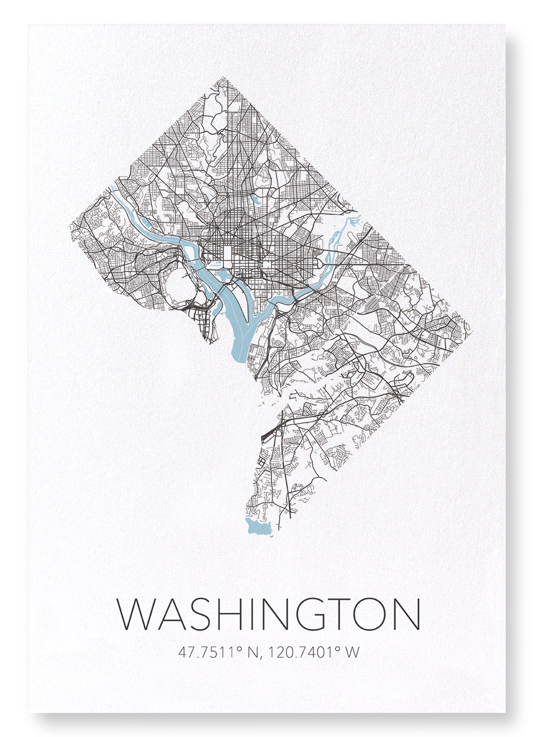 WASHINGTON CUTOUT