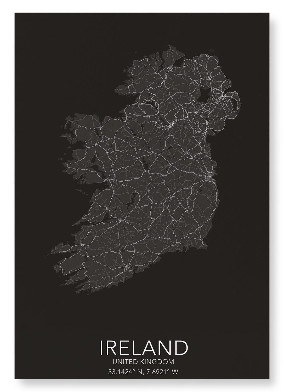 IRELAND FULL MAP