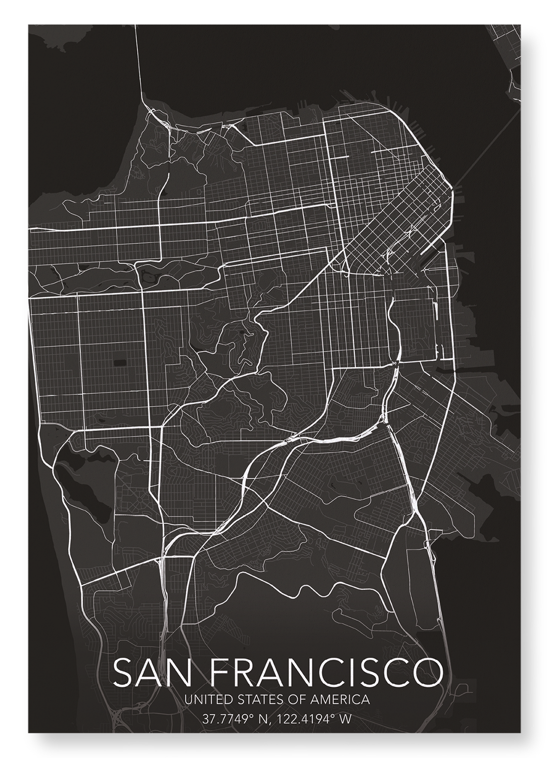 SAN FRANCISCO FULL MAP
