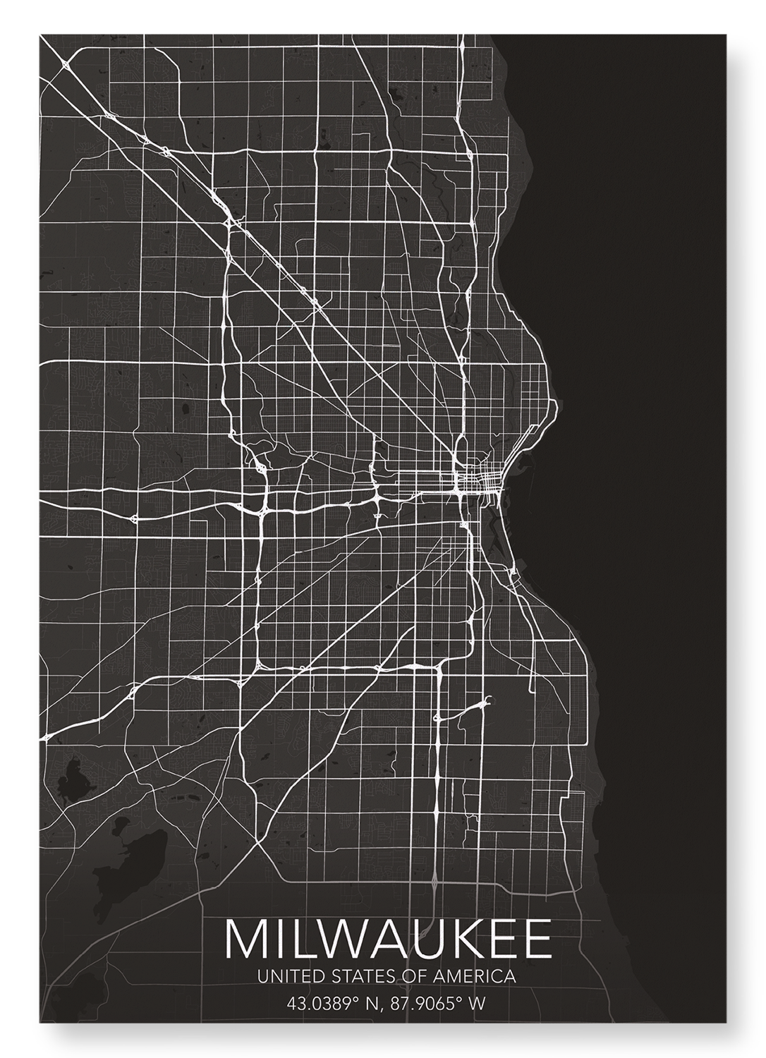 MILWAUKEE FULL MAP