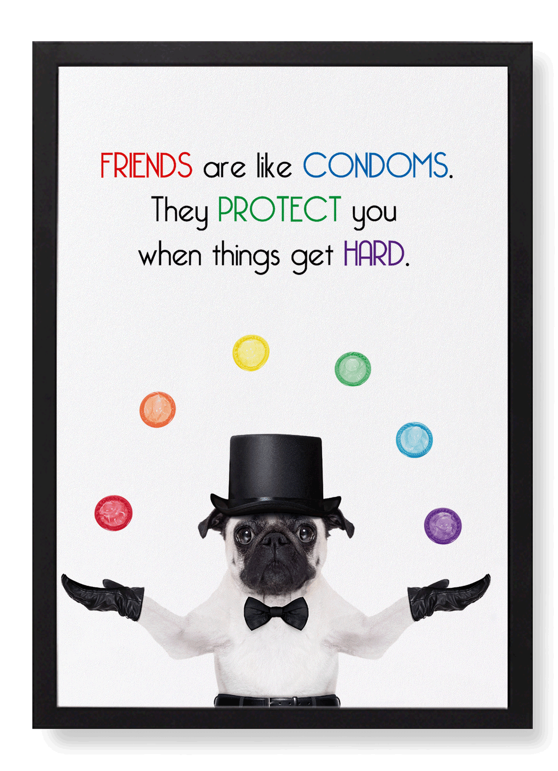 FRIENDS AND CONDOMS