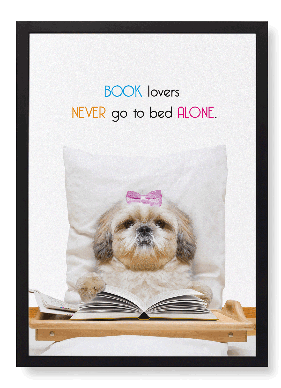 BOOK LOVERS IN BED