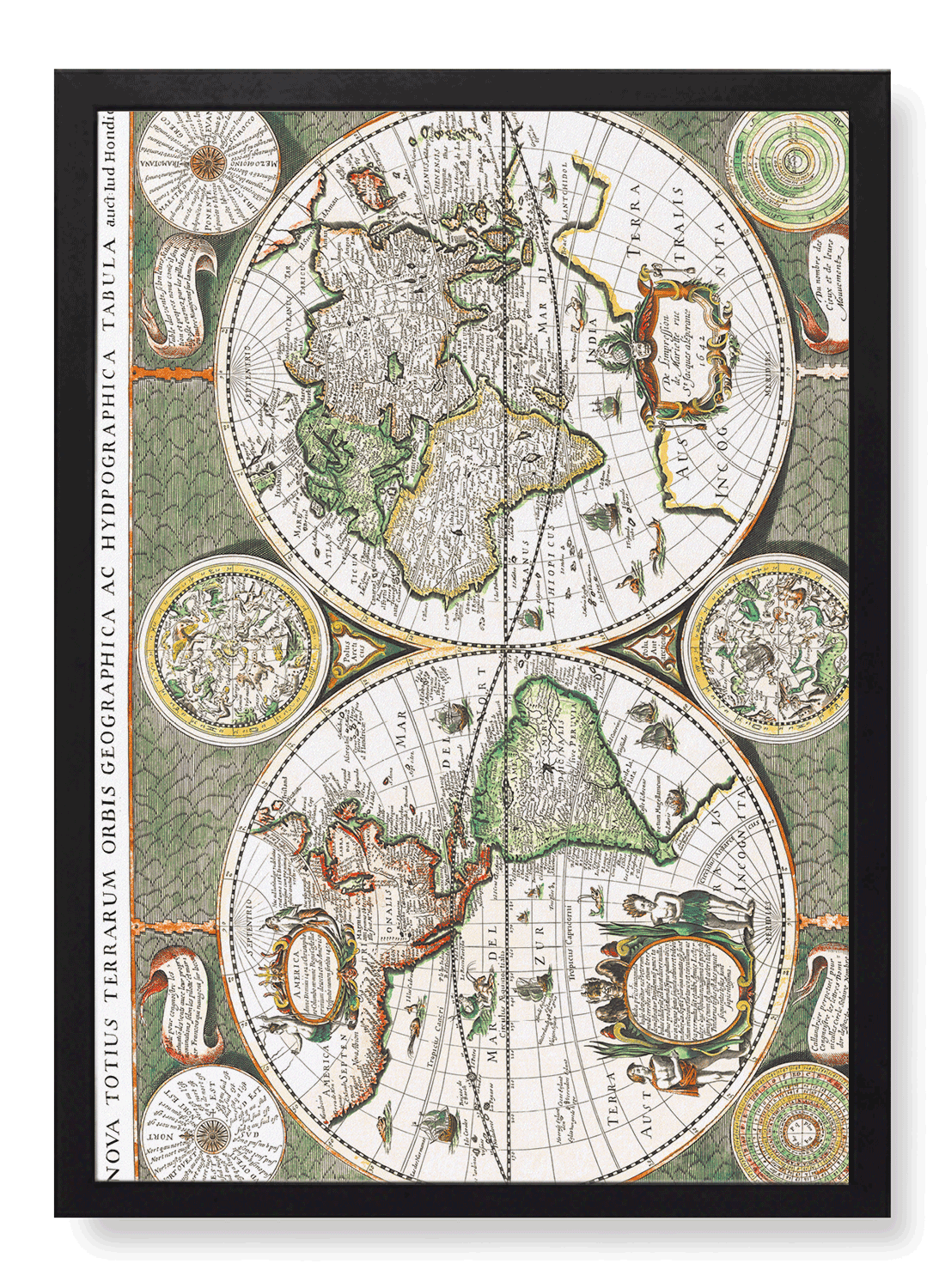 TERRARUM ORBIS GEOGRAPHICA (1643)