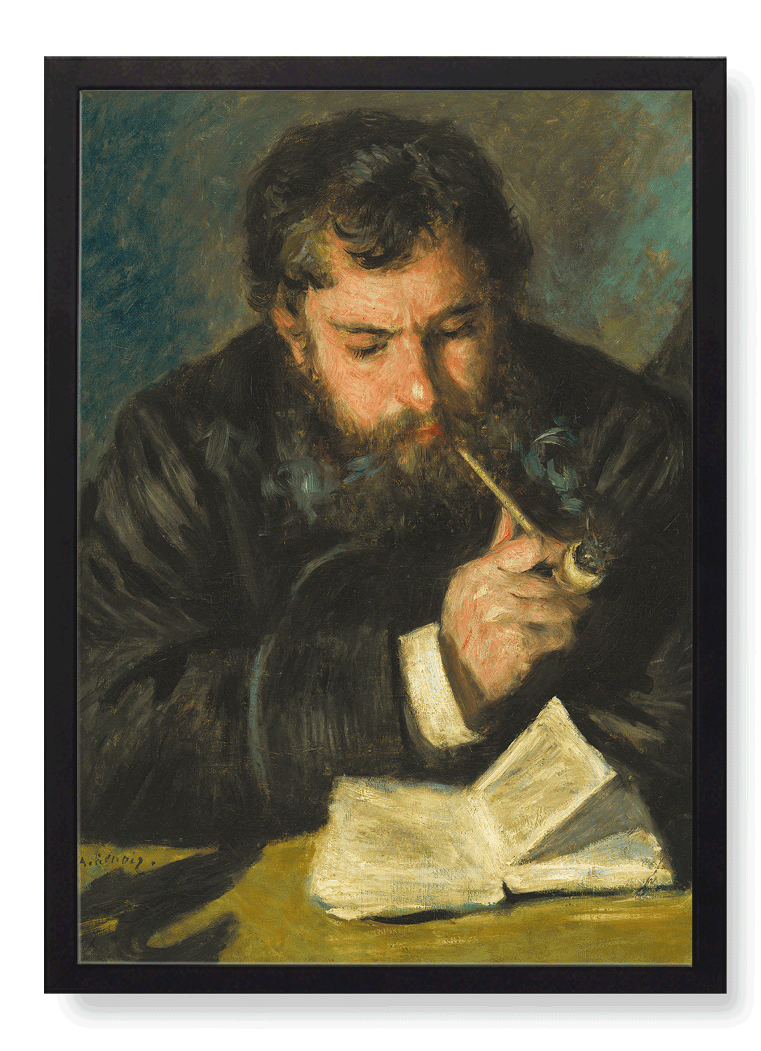 PORTRAIT OF CLAUDE MONET (1872)