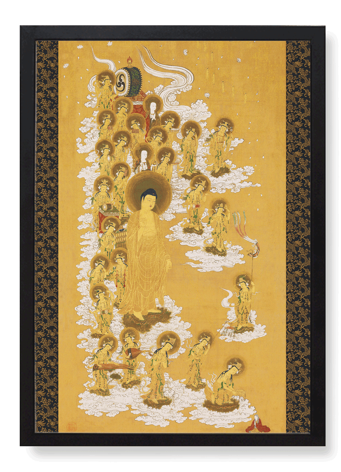 DESCENT OF AMIDA BUDDHA (1668)