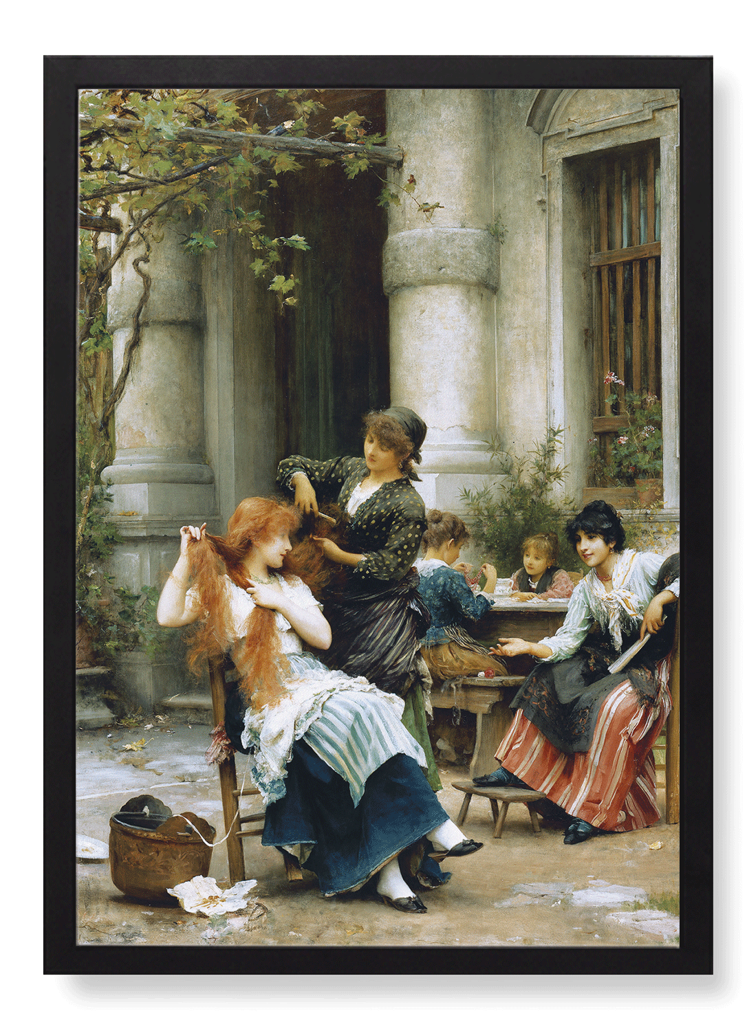 AN AL FRESCO TOILETTE (1889)