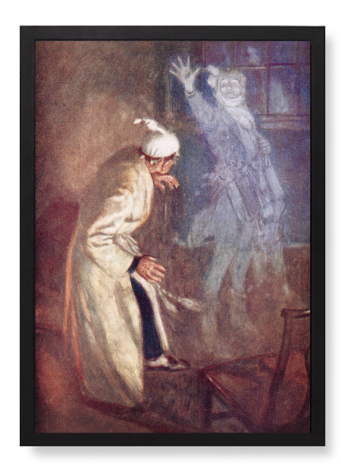 SCROOGE AND GHOST (C.1911)