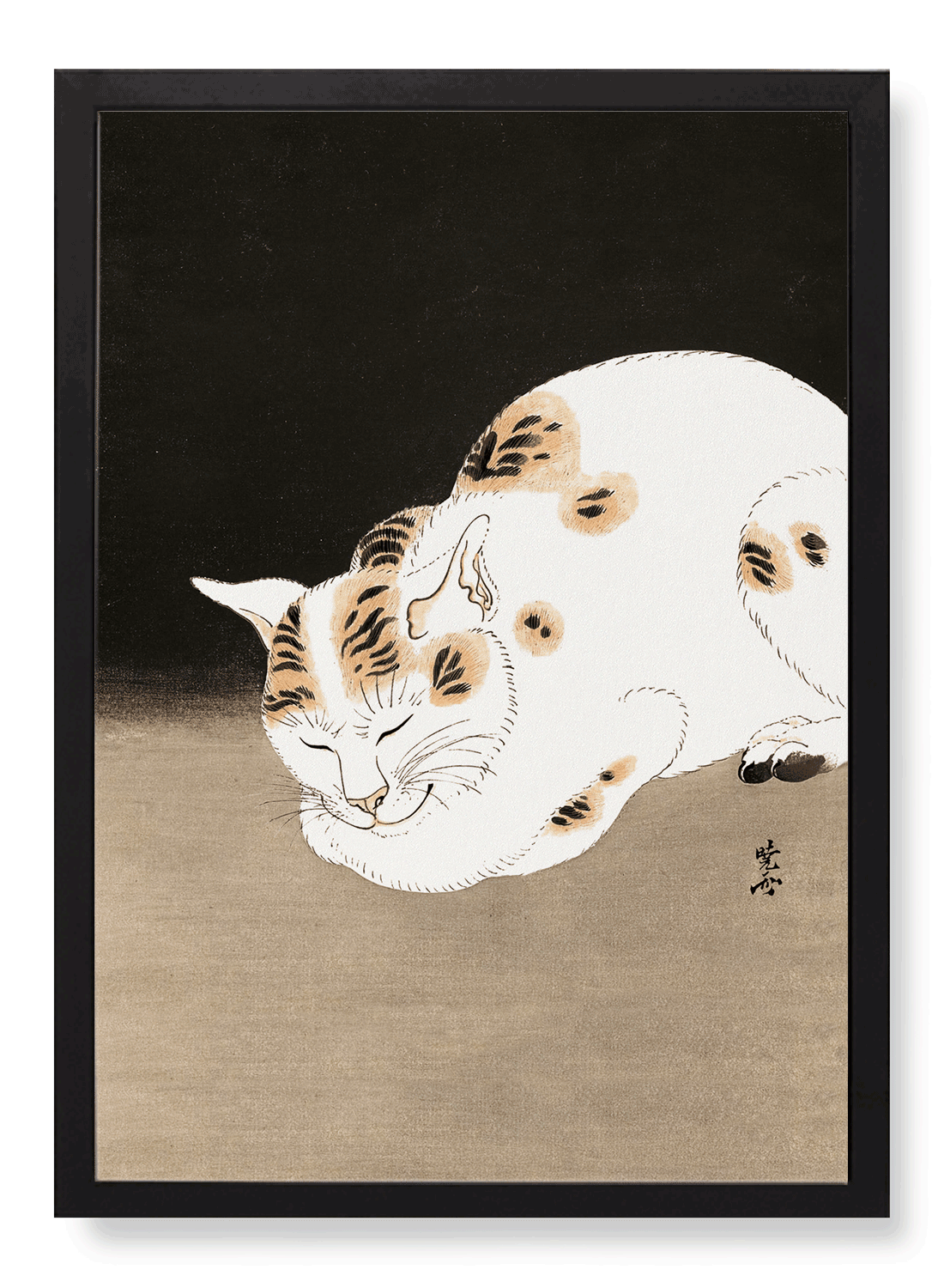 SLEEPING CAT (C.1880)