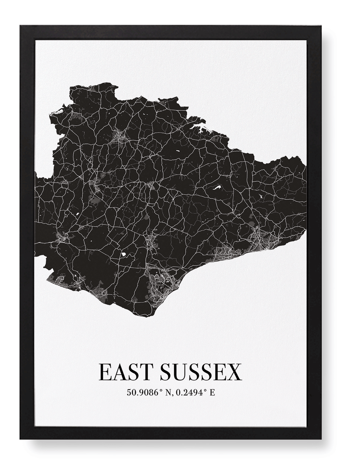 EAST SUSSEX CUTOUT