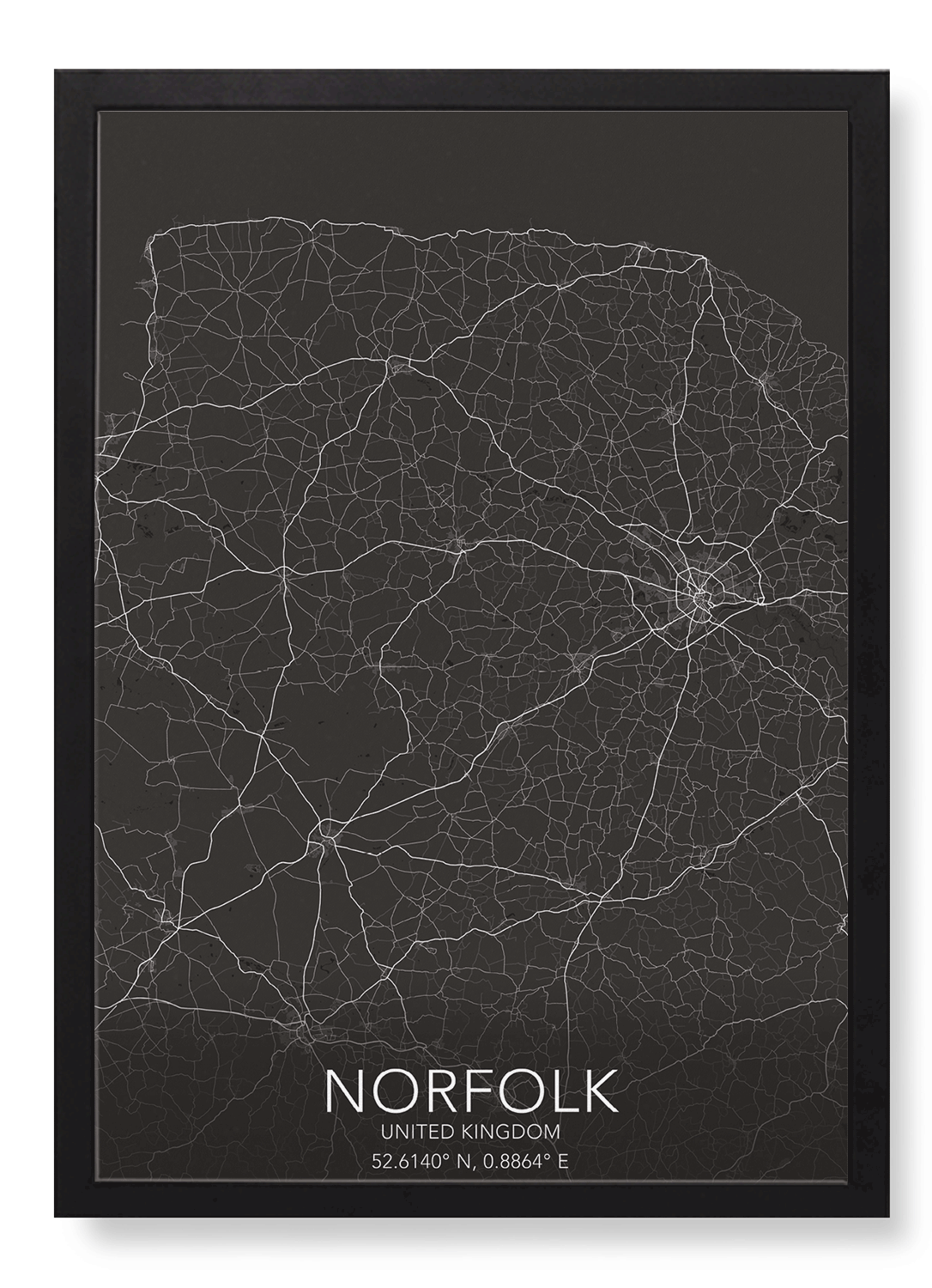NORFOLK FULL MAP