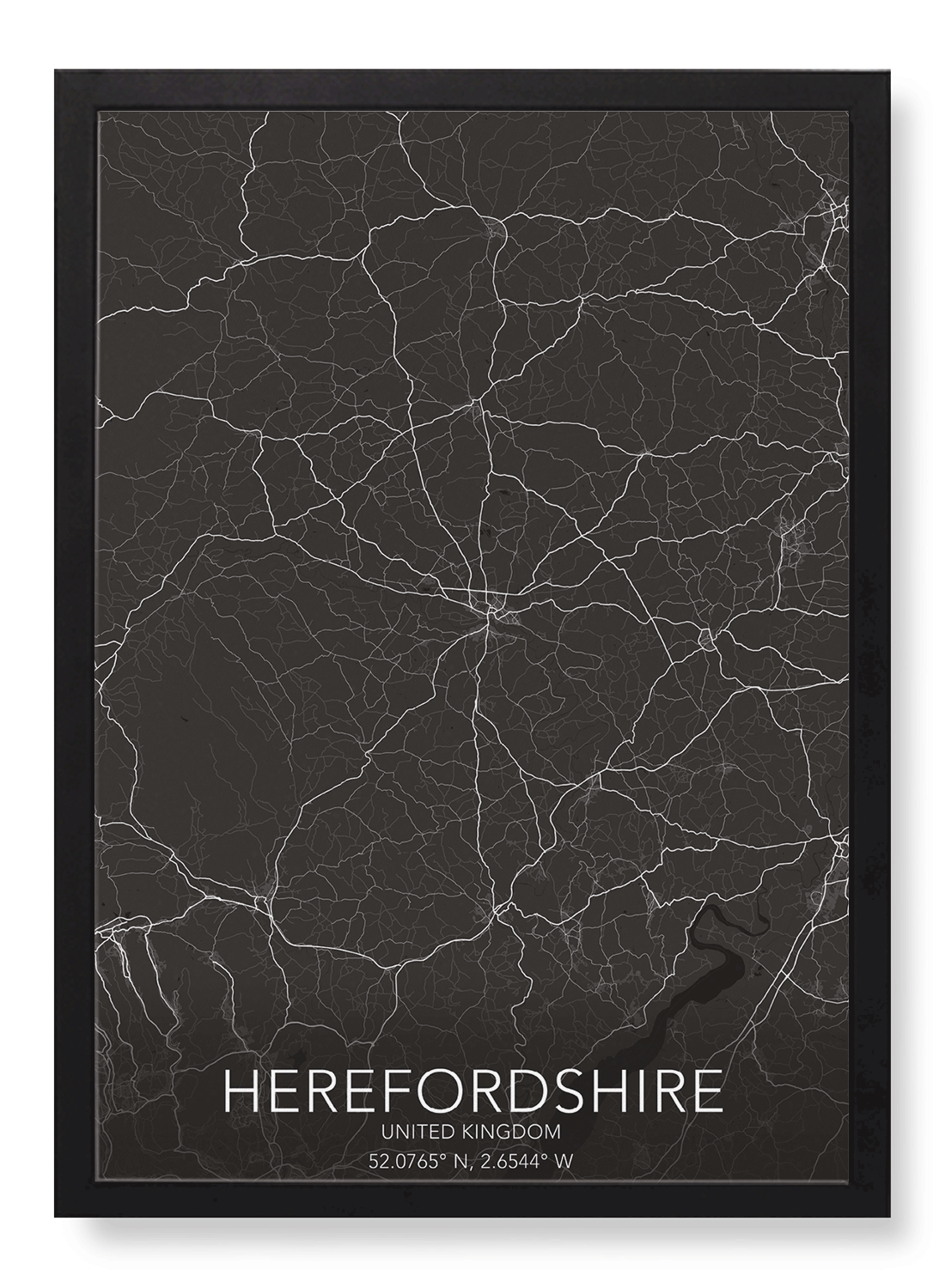 HEREFORDSHIRE FULL MAP