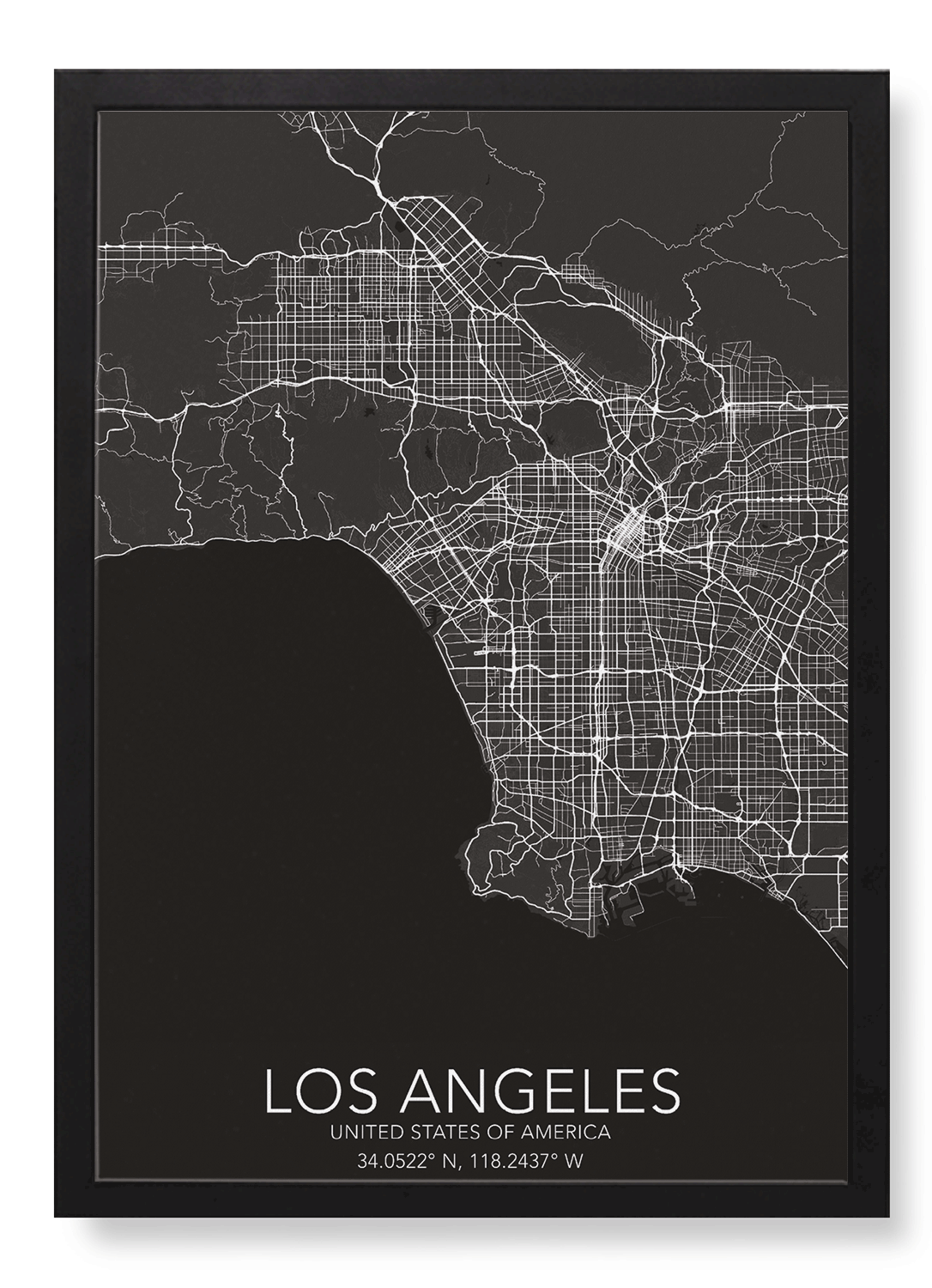 LOS ANGELES FULL MAP