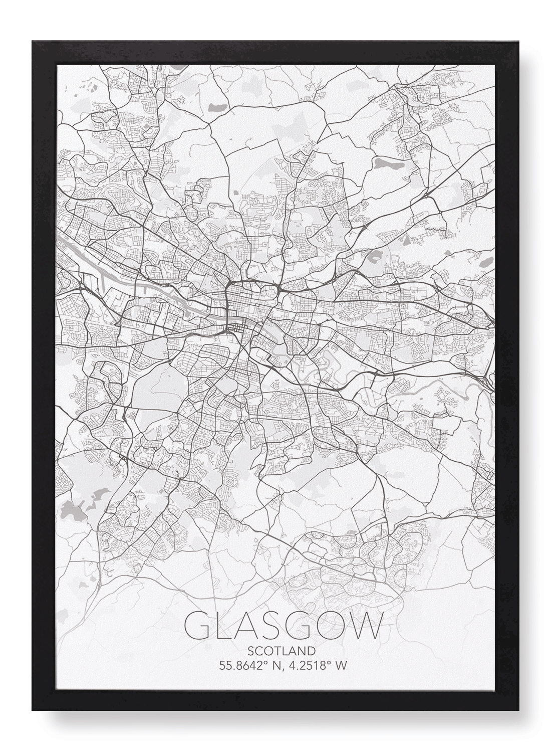 GLASGOW FULL MAP