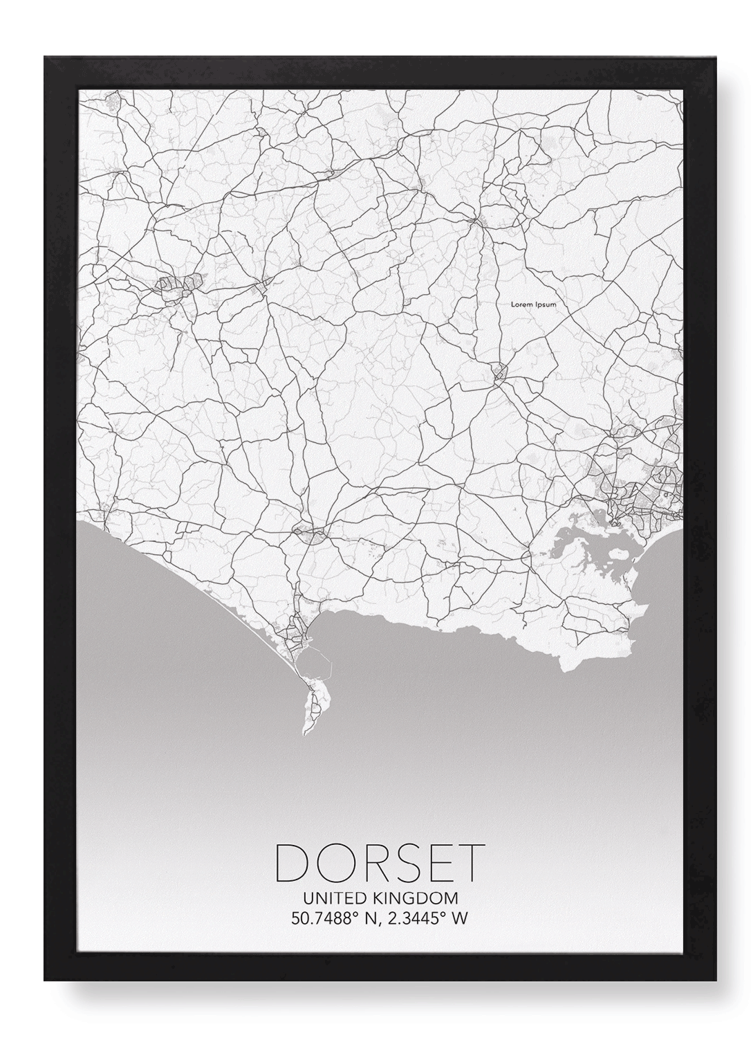 DORSET FULL MAP