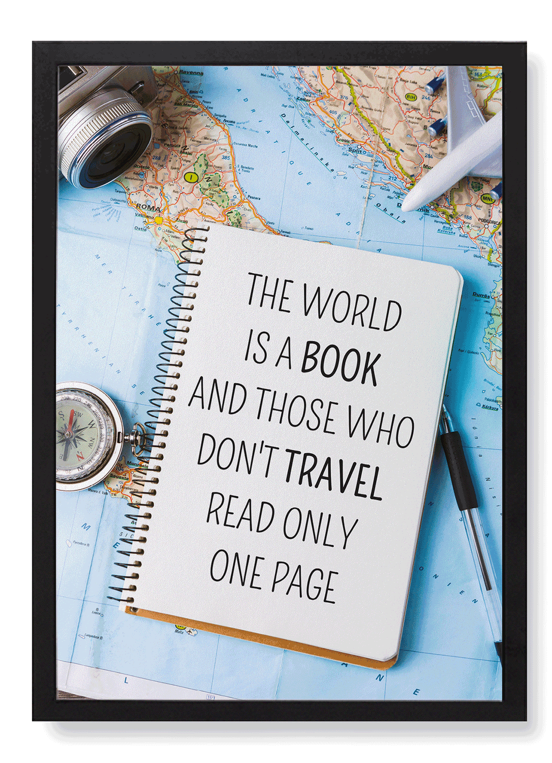 THE WORLD IS A BOOK