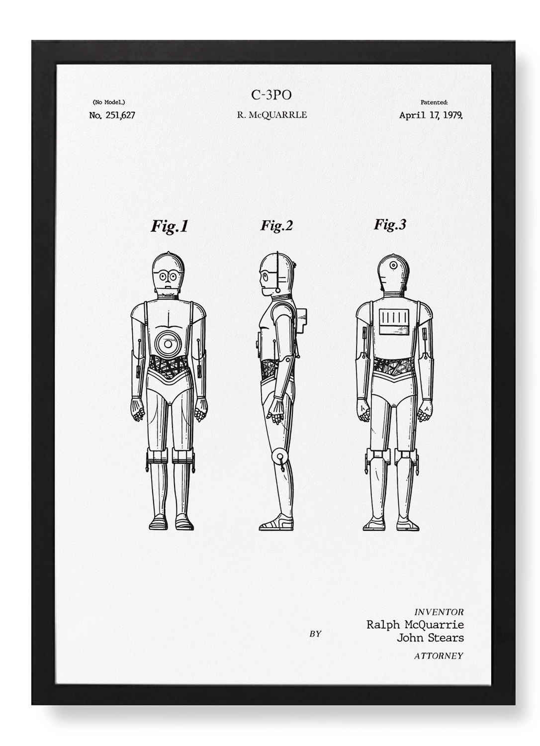 PATENT OF C-3PO (1979)